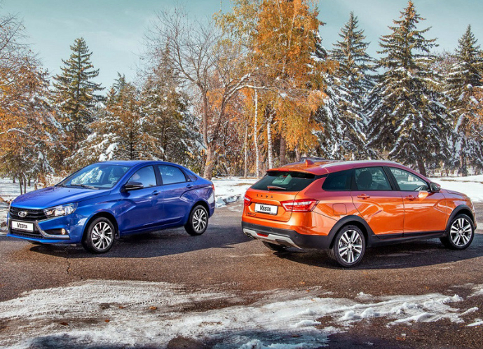 Новая LADA Vesta с вариатором